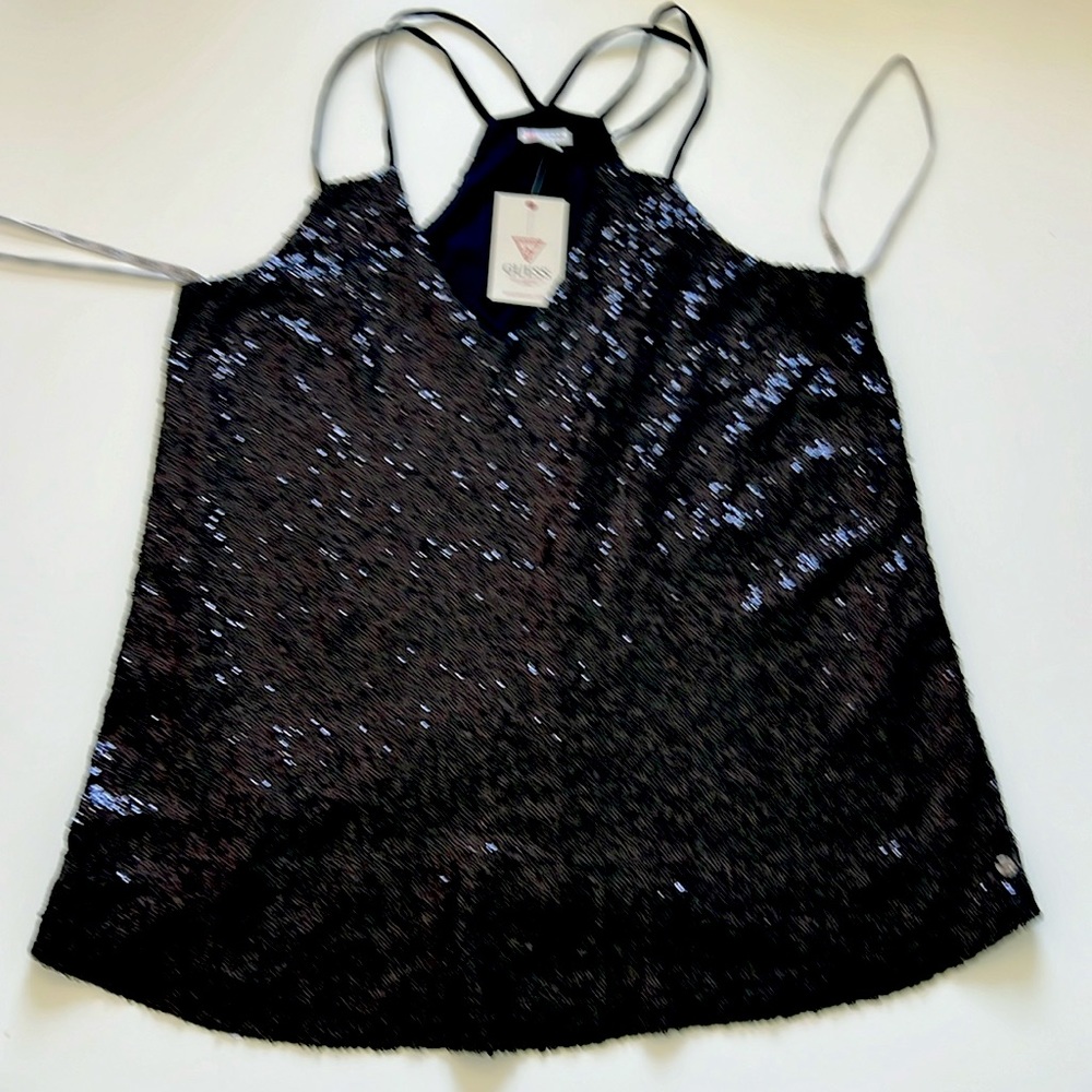 Guess Black Sequence Top. - image 2